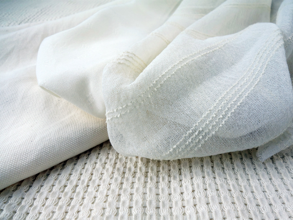 Fabric made of washi yarn
